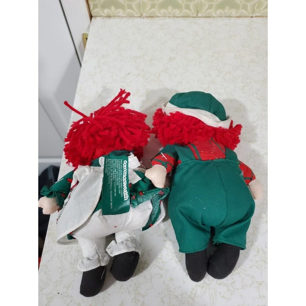Vintage Commonwealth Snowden And Friends Raggedy Ann And Andy Plush 1998
